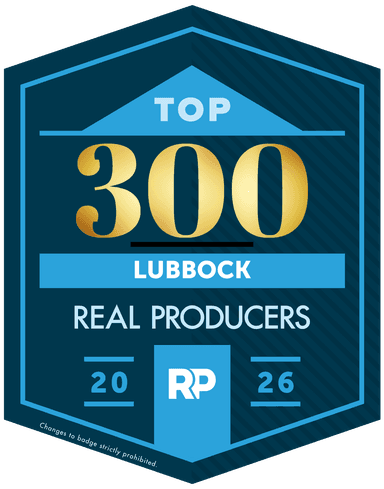 Top 300 Lubbock Real Producers 2026